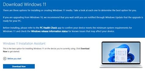 Windows 11 Installation Assistant